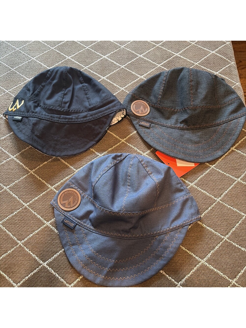Lot Of (3) Welders Nation Hats Size 7 1/2